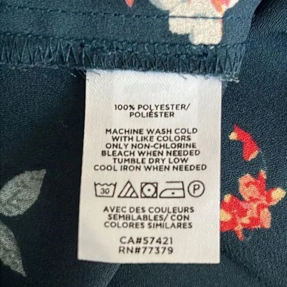 ANN TAYLOR Floral Blouse - Picture 6 of 6